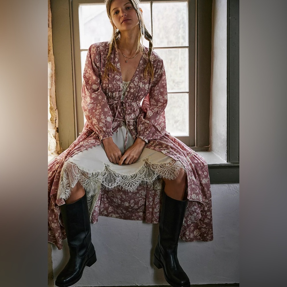 Free People Pappiet Midi Dress - Picture 5 of 12